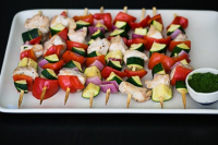 Oven Roasted Chicken Skewers | Cook Smarts image