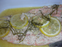 Scottish Salmon With Herb Butter Recipe - Food.com image