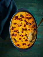 Cheesy Baked Grits with Blue Hokkaido Squash and Bacon ... image
