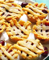 Best Muffin Tin Cherry Pies Recipe - How to Make Muffin ... image