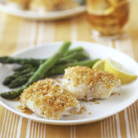 Lemon and Parmesan Fish Recipe | EatingWell image
