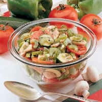 Garden Vegetable Salad Recipe: How to Make It image