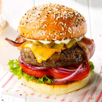 Green Chile Cheeseburgers Recipe: How to Make It image