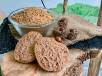 Roasted Acorn Flour Cookie Recipe | Whisk & Dine image