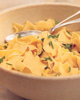 Egg Noodles with Lemon and Herbs Recipe | Martha Stewart image