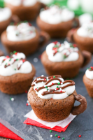 Best Hot Cocoa Brownie Cups Recipe - How To Make Hot Cocoa ... image