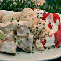 Dill Lemon Chicken Pasta Salad Recipe | Allrecipes image