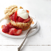 Muffin-Tin Strawberry Shortcakes Recipe | EatingWell image