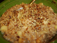 Apple Walnut Oatmeal Recipe - Food.com image
