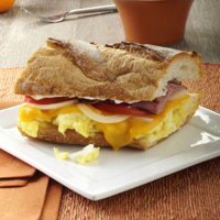 Ham 'n' Egg Sandwich Recipe: How to Make It image