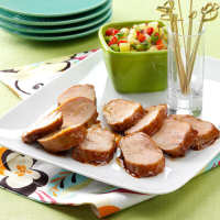 Pork with Pineapple Salsa Recipe: How to Make It image