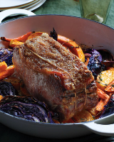 Roast Beef with Cabbage, Squash, and Carrots Recipe ... image
