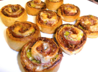 Spicy Italian Pinwheels | Just A Pinch Recipes image
