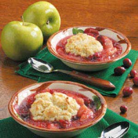 Apple Cranberry Cobbler Recipe: How to Make It image
