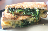 Grilled Cheese With Spinach & Tomato Recipe - Food.com image