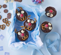 Rudolph cupcakes recipe | BBC Good Food image