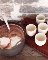 Hot Chocolate with Fresh Nutmeg Recipe | Martha Stewart image