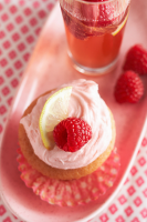 Spiked Raspberry-Lemonade Cupcakes | Better Homes & Gardens image