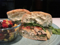 Caesar Grilled Chicken Sandwiches Recipe - Food.com image