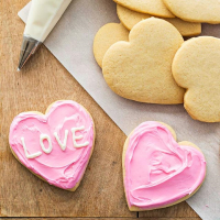 Valentine Conversation Heart Cookies | Allrecipes image