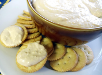 Horseradish Cheddar Pub Cheese | Just A Pinch Recipes image