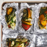Grilled Vegetables In Foil Recipe | EatingWell image