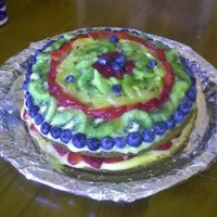 Fresh Fruit Cake Recipe | Allrecipes image