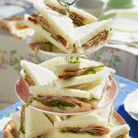 Ham Tea Sandwiches | Rachael Ray In Season image