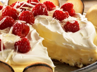 White Chocolate Silk Pie 2 | Just A Pinch Recipes image