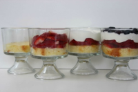 Strawberry Blueberry Pound Cake Trifle Recipe - Food.com image