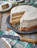 Butter Pecan Layer Cake with Browned Butter Frosting Recipe image