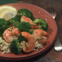 Shrimp with Broccoli Recipe | EatingWell image