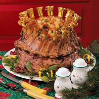 Crown Roast of Pork with Stuffing Recipe: How to Make It image
