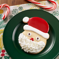 Santa Sugar Cookies | Allrecipes image