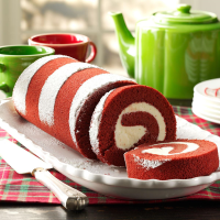 Red Velvet Cake Roll Recipe: How to Make It image