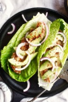Turkey Burger Lettuce Wraps - The Garlic Diaries image