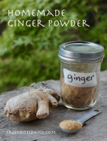 POWDERED GINGER TO FRESH RECIPES