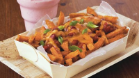 Chili-Cheese Sweet Potato Fries Recipe - BettyCrocker.com image