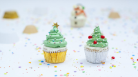 Christmas Tree Cupcakes Recipe | Allrecipes image