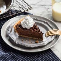 Quick and Easy Chocolate Pie | Ready Set Eat image