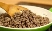 Ground Beef With Onions and Peppers Recipe by Milagros Cruz image