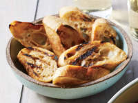 Grilled Garlic Toast Recipe | Cooking Light image