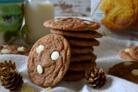 White Chocolate Chai Snickerdoodle Cookies Recipe by Rosie ... image