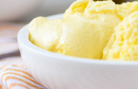 Lemon Olive Oil Ice Cream Recipe by Madeline Buiano image