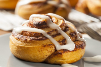 How To Make Cinnamon Roll Icing Without Powdered Sugar ... image