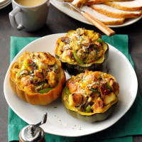 Acorn Squash with Leftover Stuffing Recipe: How to Make It image