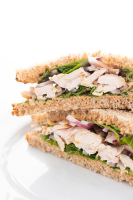 Shaved Chicken Sandwich with Chipotle Mayo - The Lemon Bowl® image