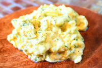 Scrambled Eggs Recipe With Dill - Inspired Taste image