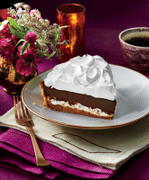 Over the Moon Chocolate Pie Recipe | Southern Living image