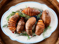 Hasselback Sweet Potatoes Recipe | Ree Drummond | Food Network image